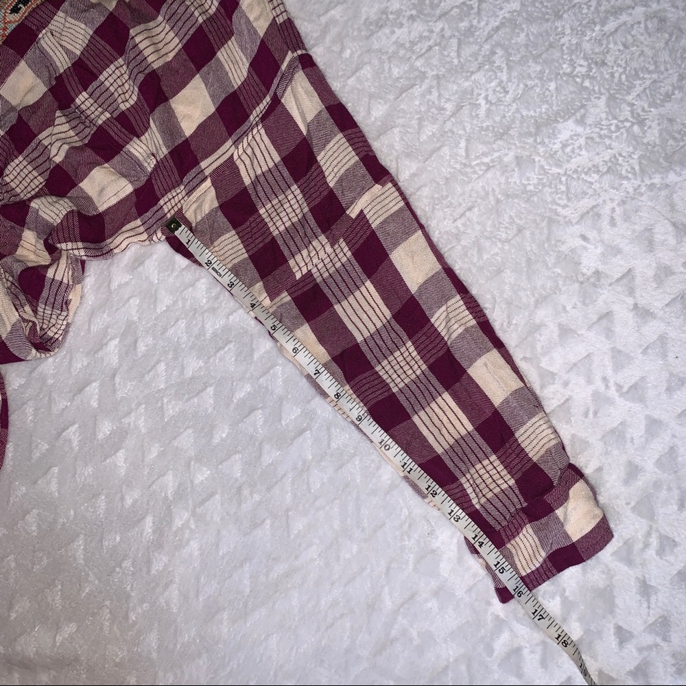 Free People Live For Today Maxi Top Plaid XS - Picture 8 of 10